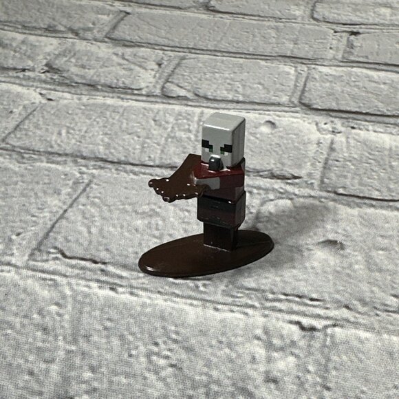MINECRAFT PILLAGER 1.5” DIE-CAST ACTION FIGURE JADA TOY - Picture 1 of 7